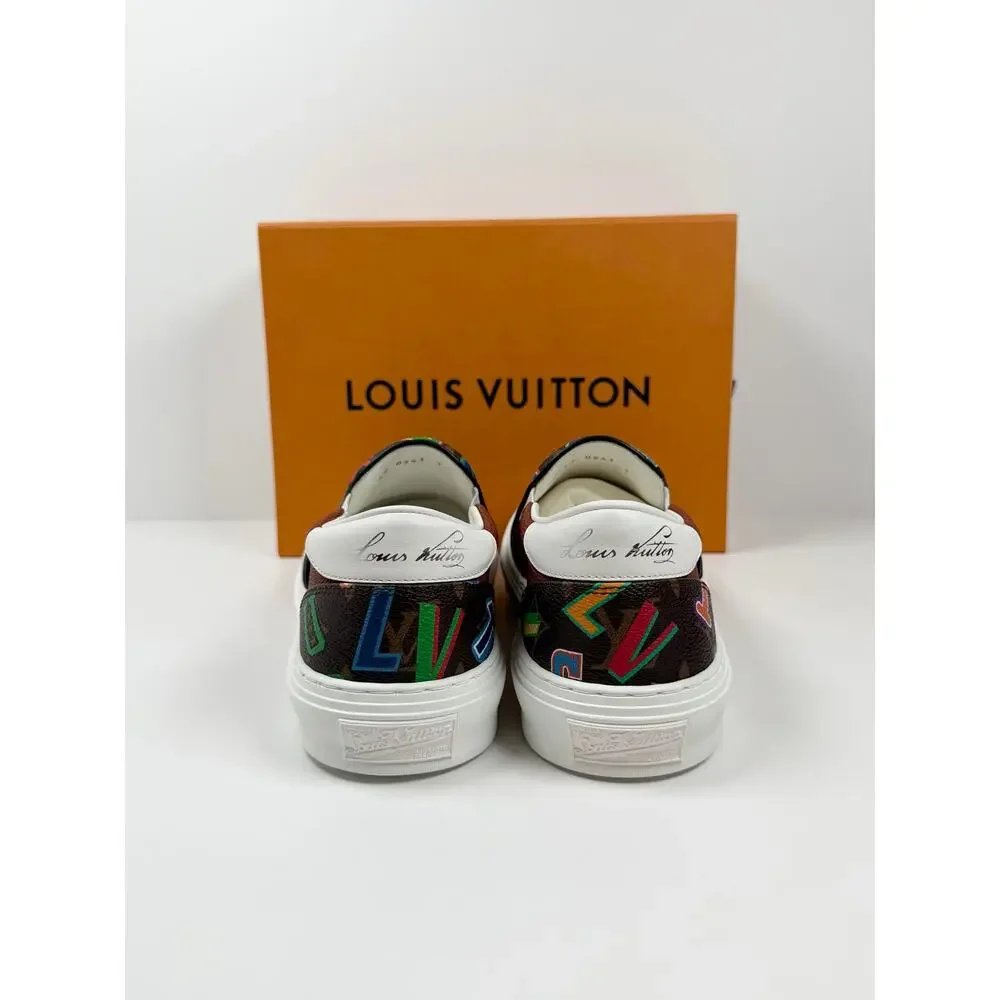Size 7LV/8US - Louis Vuitton x NBA Ollie Slip On NEW - Picture 5 of 11